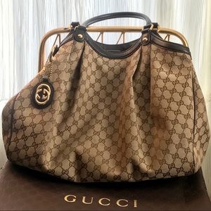 Authentic Gucci Sukey Large Tote